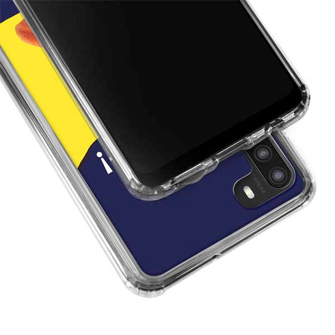 Rosie The Riveter Vintage War Poster Galaxy A21 Clear Case