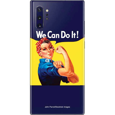Rosie The Riveter Vintage War Poster Galaxy Note 10 Plus Skin