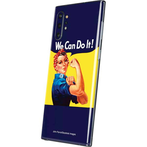 Rosie The Riveter Vintage War Poster Galaxy Note 10 Plus Skin