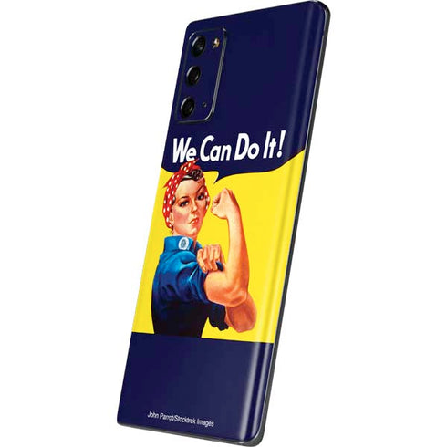 Rosie The Riveter Vintage War Poster Galaxy Note20 5G Skin