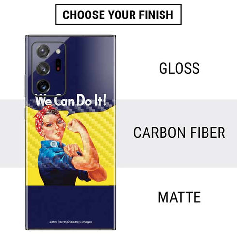 Rosie The Riveter Vintage War Poster Galaxy Note20 Ultra 5G Skin