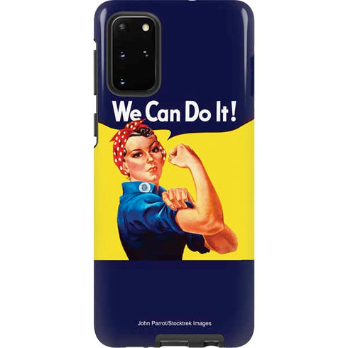 Rosie The Riveter Vintage War Poster Galaxy S20 Plus Pro Case
