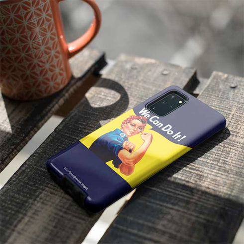 Rosie The Riveter Vintage War Poster Galaxy S20 Plus Pro Case