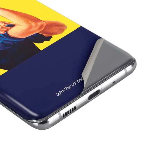 Rosie The Riveter Vintage War Poster Galaxy S20 Plus Skin