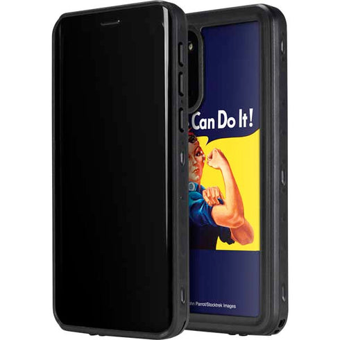 Rosie The Riveter Vintage War Poster Galaxy S20 Plus Waterproof Case