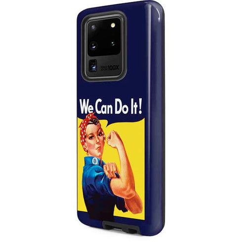 Rosie The Riveter Vintage War Poster Galaxy S20 Ultra 5G Pro Case