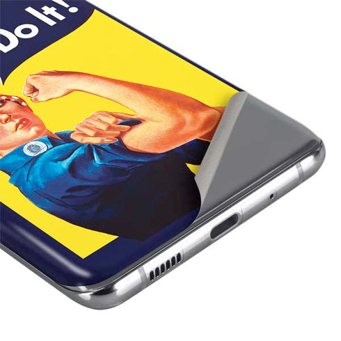 Rosie The Riveter Vintage War Poster Galaxy S20 Ultra 5G Skin
