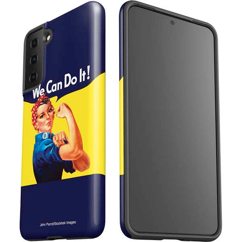 Rosie The Riveter Vintage War Poster Galaxy S21 Plus 5G Pro Case