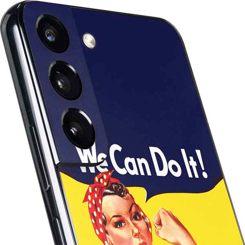 Rosie The Riveter Vintage War Poster Galaxy S22 Plus Skin