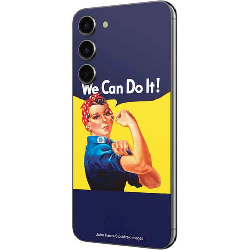 Rosie The Riveter Vintage War Poster Galaxy S23 Plus Skin