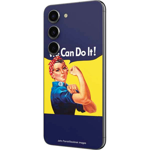 Rosie The Riveter Vintage War Poster Galaxy S23 Skin