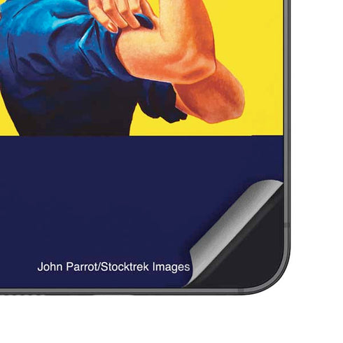 Rosie The Riveter Vintage War Poster Galaxy S23 Skin