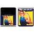 Rosie The Riveter Vintage War Poster Galaxy Z Flip4 5G Skin