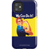 Rosie The Riveter Vintage War Poster iPhone 11 Impact Case