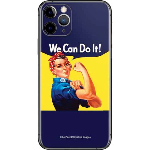 Rosie The Riveter Vintage War Poster iPhone 11 Pro Skin
