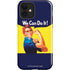 Rosie The Riveter Vintage War Poster iPhone 12 Impact Case