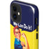 Rosie The Riveter Vintage War Poster iPhone 12 Mini Impact Case