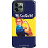 Rosie The Riveter Vintage War Poster iPhone 12 Pro Impact Case