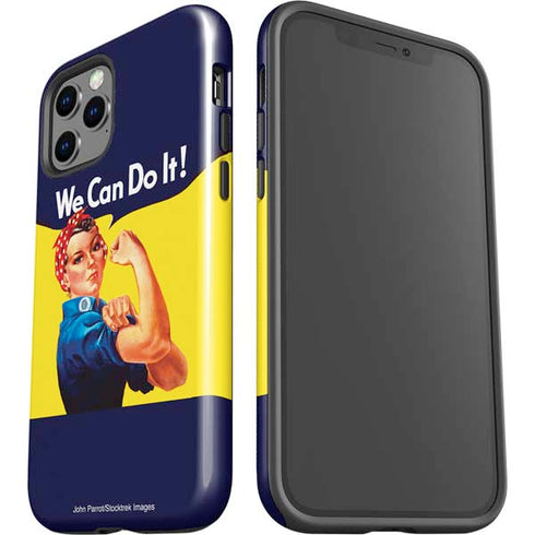 Rosie The Riveter Vintage War Poster iPhone 12 Pro Max Impact Case