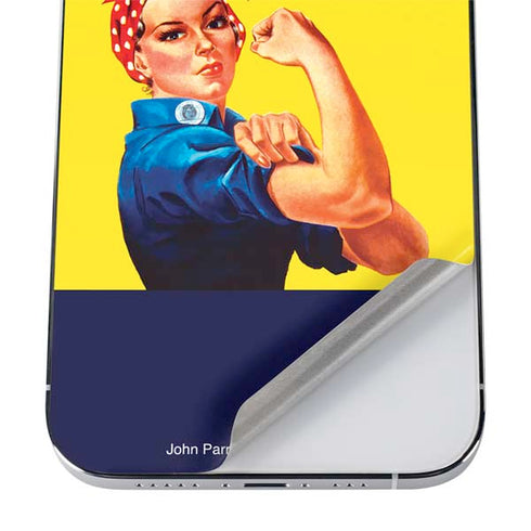 Rosie The Riveter Vintage War Poster iPhone 12 Pro Max Skin