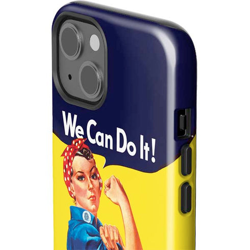 Rosie The Riveter Vintage War Poster iPhone 13 Impact Case
