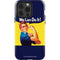 Rosie The Riveter Vintage War Poster iPhone 13 Pro Impact Case