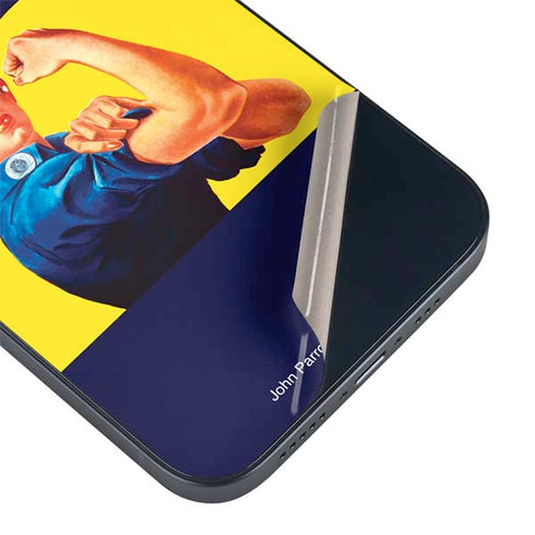 Rosie The Riveter Vintage War Poster iPhone 13 Skin