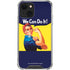 Rosie The Riveter Vintage War Poster iPhone 14 Plus Clear Case