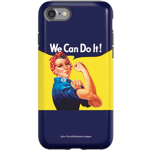 Rosie The Riveter Vintage War Poster iPhone SE (2nd & 3rd Gen) Pro Case