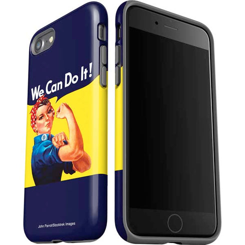 Rosie The Riveter Vintage War Poster iPhone SE (2nd & 3rd Gen) Pro Case