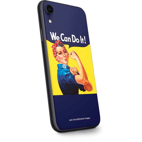 Rosie The Riveter Vintage War Poster iPhone XR Skin