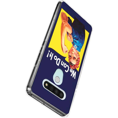 Rosie The Riveter Vintage War Poster LG Stylo 6 Clear Case