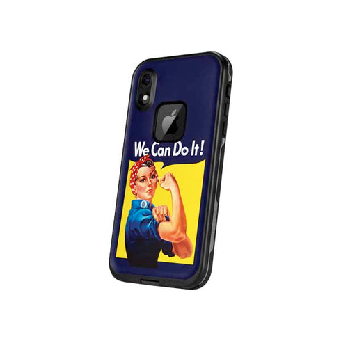 Rosie The Riveter Vintage War Poster LifeProof Fre iPhone Skin