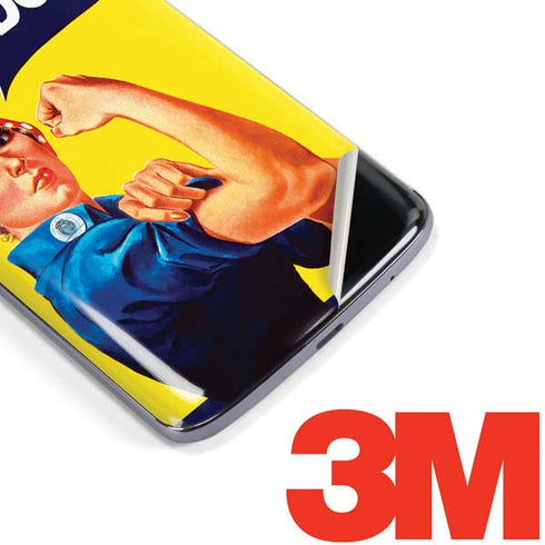 Rosie The Riveter Vintage War Poster Moto E5 Plus Skin