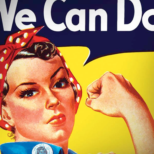 Rosie The Riveter Vintage War Poster Moto G6 Skin