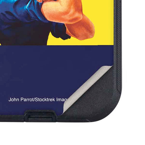 Rosie The Riveter Vintage War Poster Otterbox Defender iPhone Skin