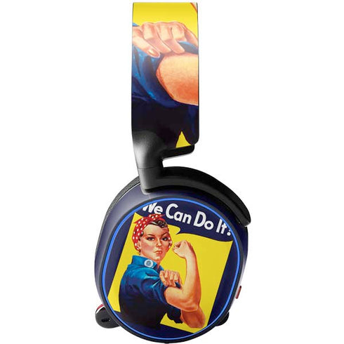 Rosie The Riveter Vintage War Poster SteelSeries Arctis 5 Skin