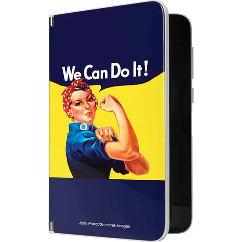 Rosie The Riveter Vintage War Poster Surface Duo Skin