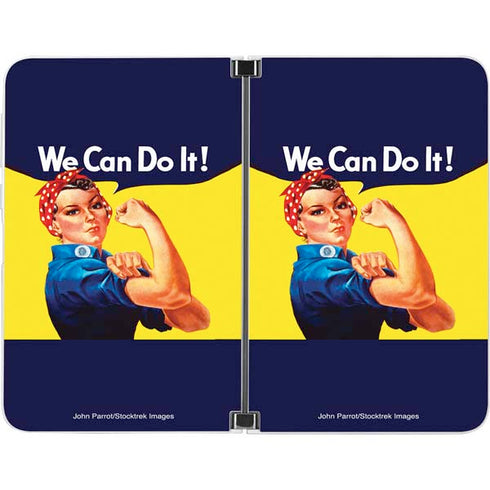 Rosie The Riveter Vintage War Poster Surface Duo Skin