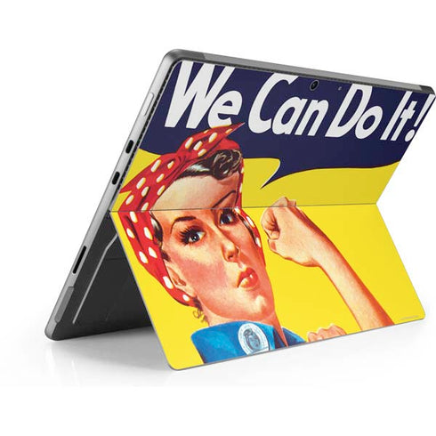Rosie The Riveter Vintage War Poster Surface Pro 8 Skin