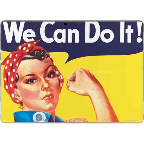 Rosie The Riveter Vintage War Poster Surface Pro 9 Skin