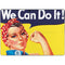 Rosie The Riveter Vintage War Poster Surface Pro 9 Skin