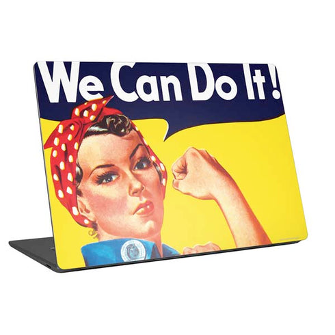Rosie The Riveter Vintage War Poster Universal Laptop 15in (12.2 x 8.8in) Skin