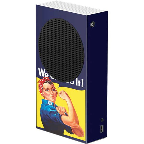Rosie The Riveter Vintage War Poster Xbox Series S Console Skin