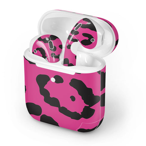 Rosy Leopard Apple AirPods 2 Skin