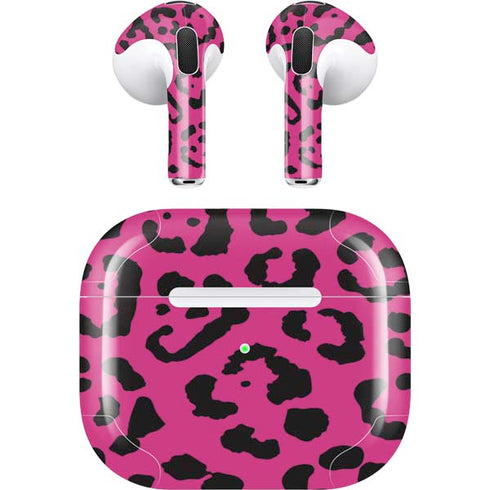 Rosy Leopard Apple AirPods (3rd Gen 2021) Skin