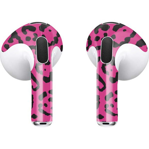 Rosy Leopard Apple AirPods (3rd Gen 2021) Skin