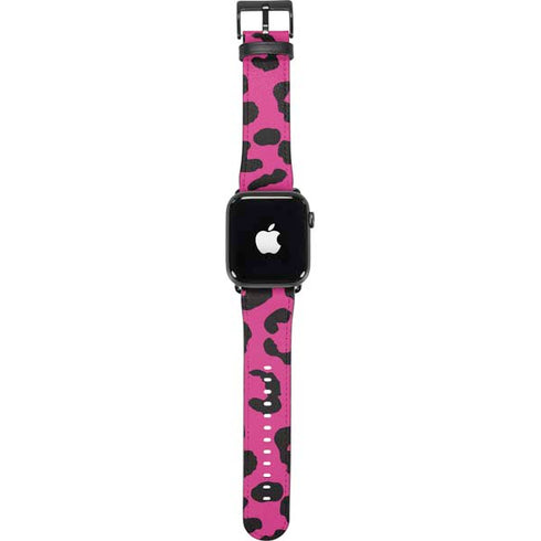 Rosy Leopard Apple Watch Band 42-44mm