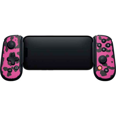 Rosy Leopard Backbone One for iPhone Game Controller Skin