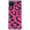 Rosy Leopard Galaxy A12 Clear Case